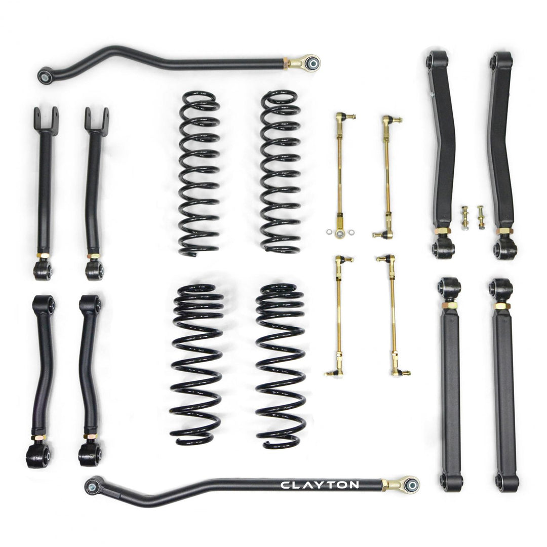 Clayton Off Road Jeep Wrangler 392 1.5 Inch Overland Plus Lift Kit 2021+ JL