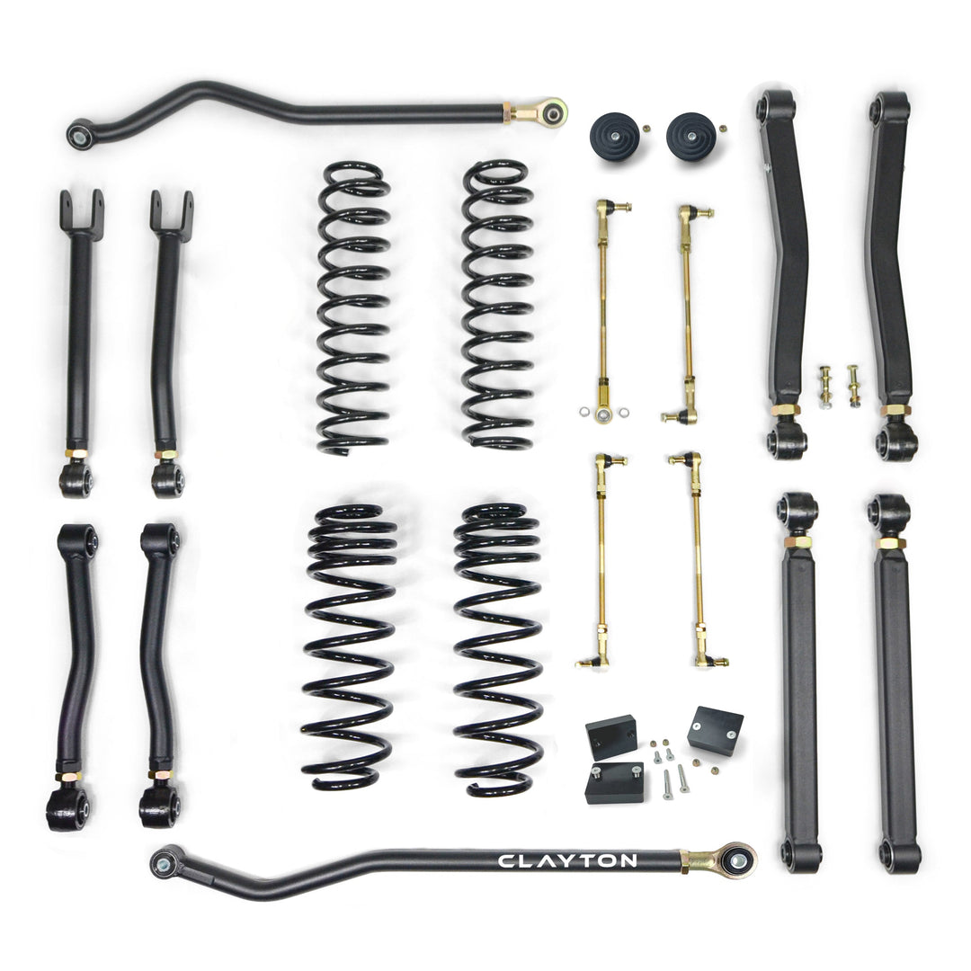 Clayton Off Road Jeep Wrangler 392 2.5 Inch Overland Plus Lift Kit 2021+ JL