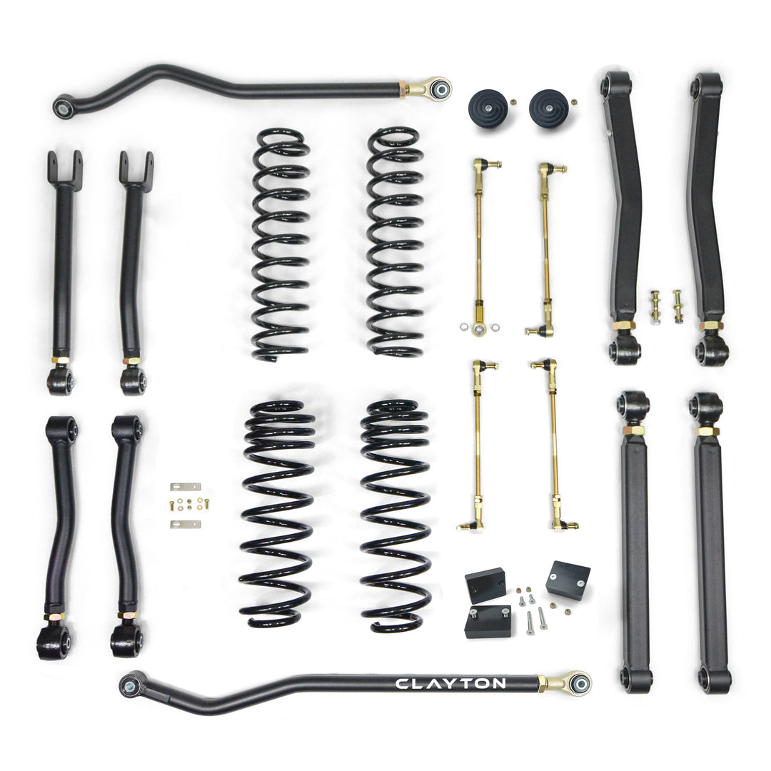 Clayton Off Road Jeep Wrangler 392 3.5 Inch Overland Plus Lift Kit 2021+ JL