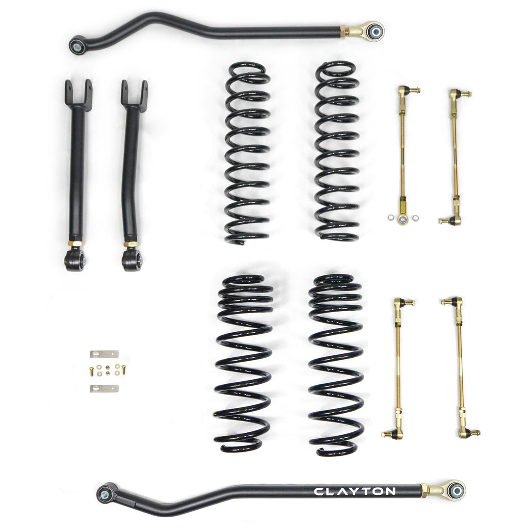 Clayton Off Road Jeep Wrangler 4XE 3.5 Inch Ride Right+ Lift Kit 2021+ JL