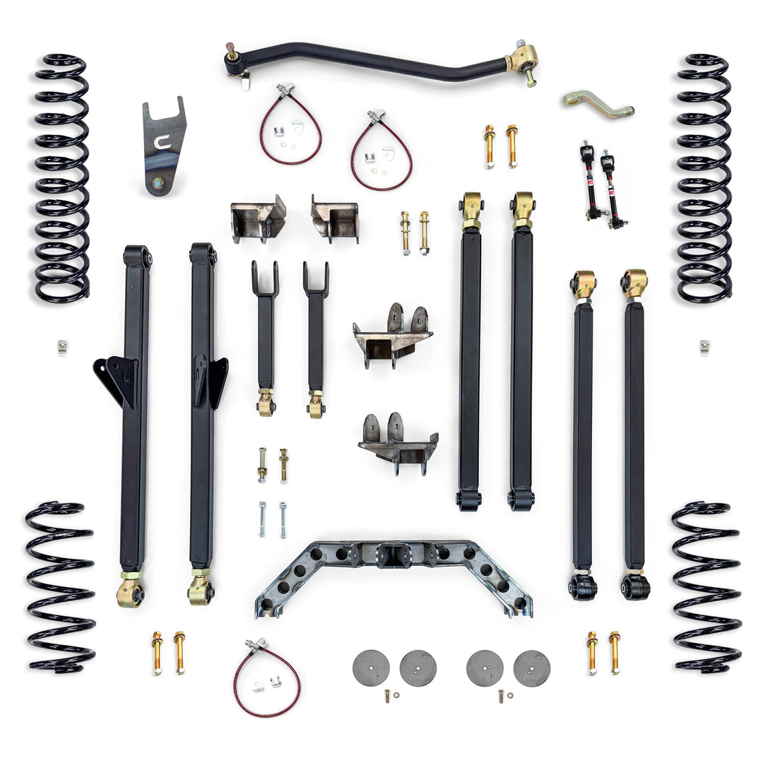 Clayton Off Road Jeep Wrangler 4.0 Inch Long Arm Lift Kit 1997-2006 TJ