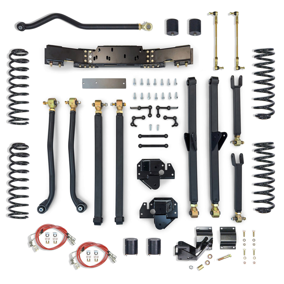 Clayton Off Road Jeep Wrangler 3.5 Inch Long Arm Lift Kit 2007-2018 JK