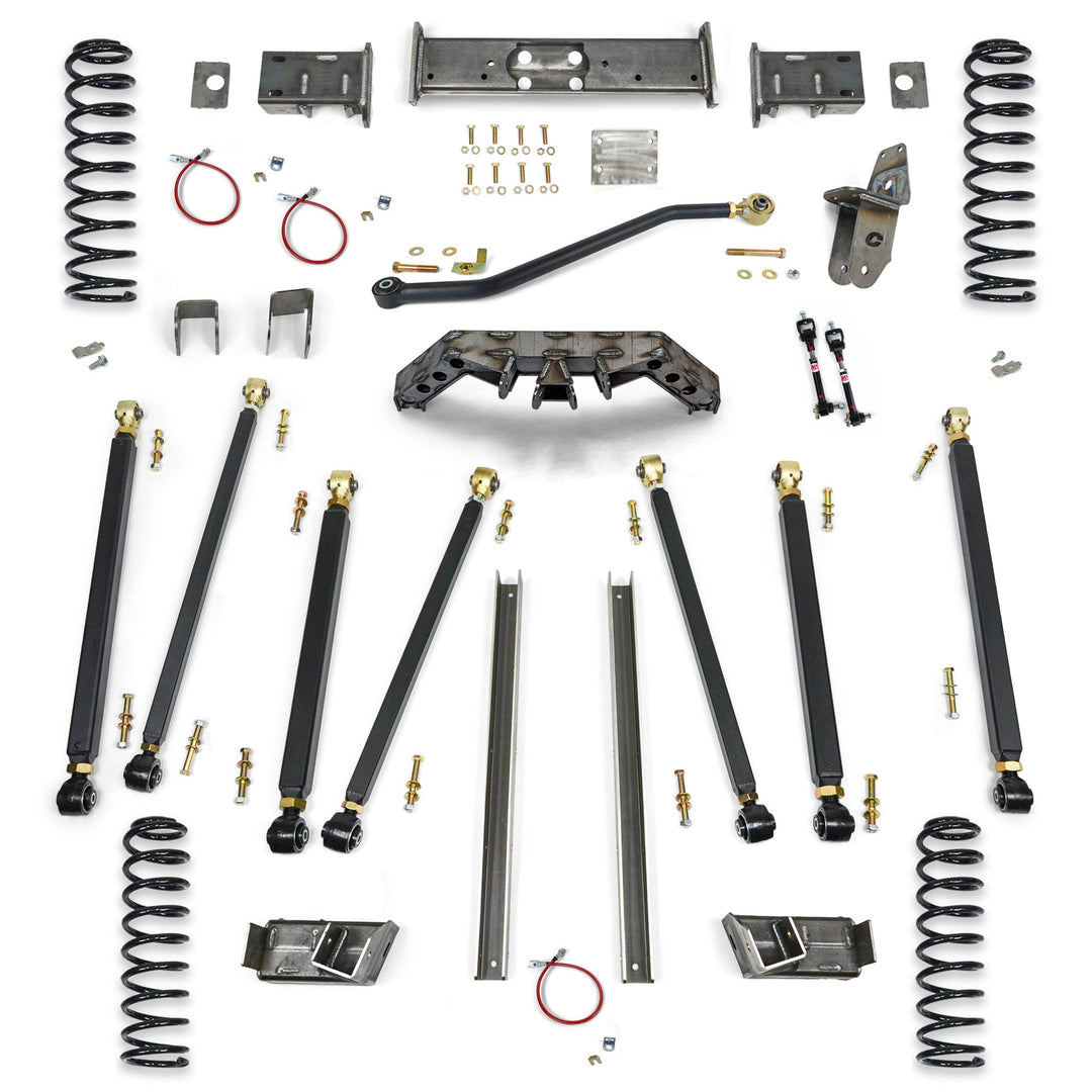 Clayton Off Road Jeep Grand Cherokee 5.0 Inch Pro Series 3 Link Long Arm Lift Kit 1996-1998 ZJ