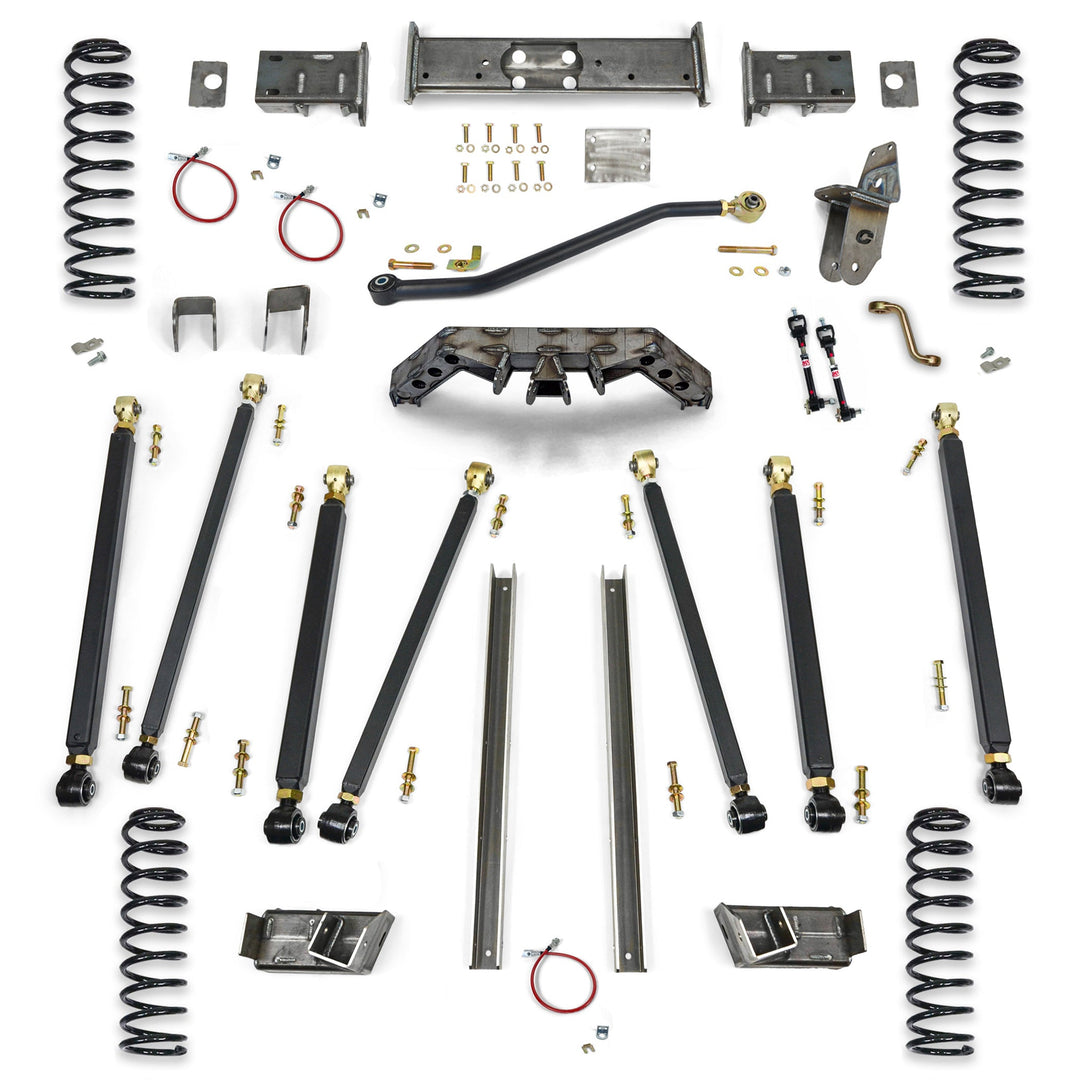 Clayton Off Road Jeep Grand Cherokee 7.0 Inch Pro Series 3 Link Long Arm Lift Kit 1996-1998 ZJ