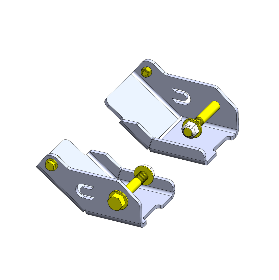 Clayton Off Road Jeep Gladiator Rear Lower Control Arm Bracket Skid Plate (2020+, JT)