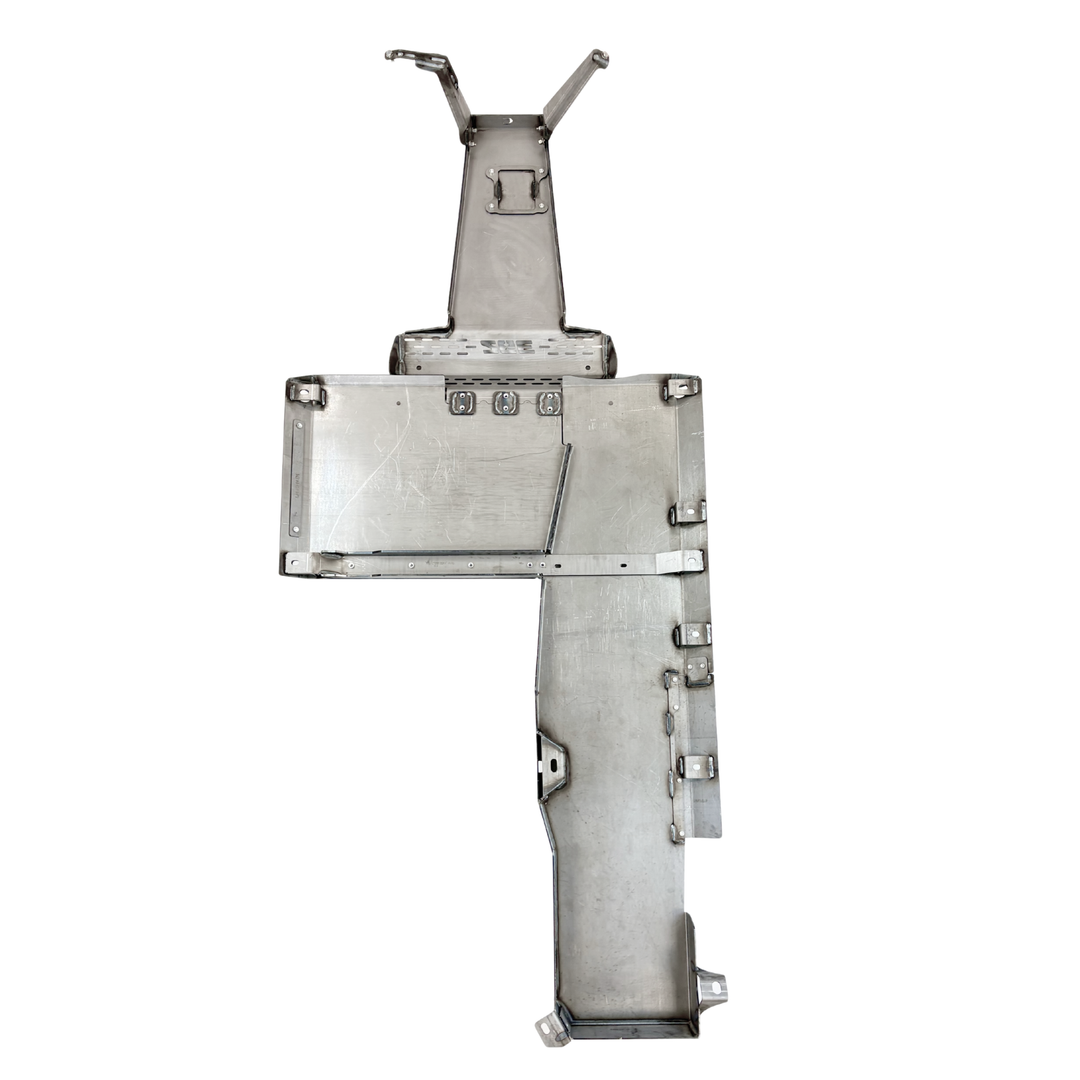 Clayton Off Road Jeep Wrangler 6.4L Skid Plate System - Aluminum Oil Pan (2021+, JL)