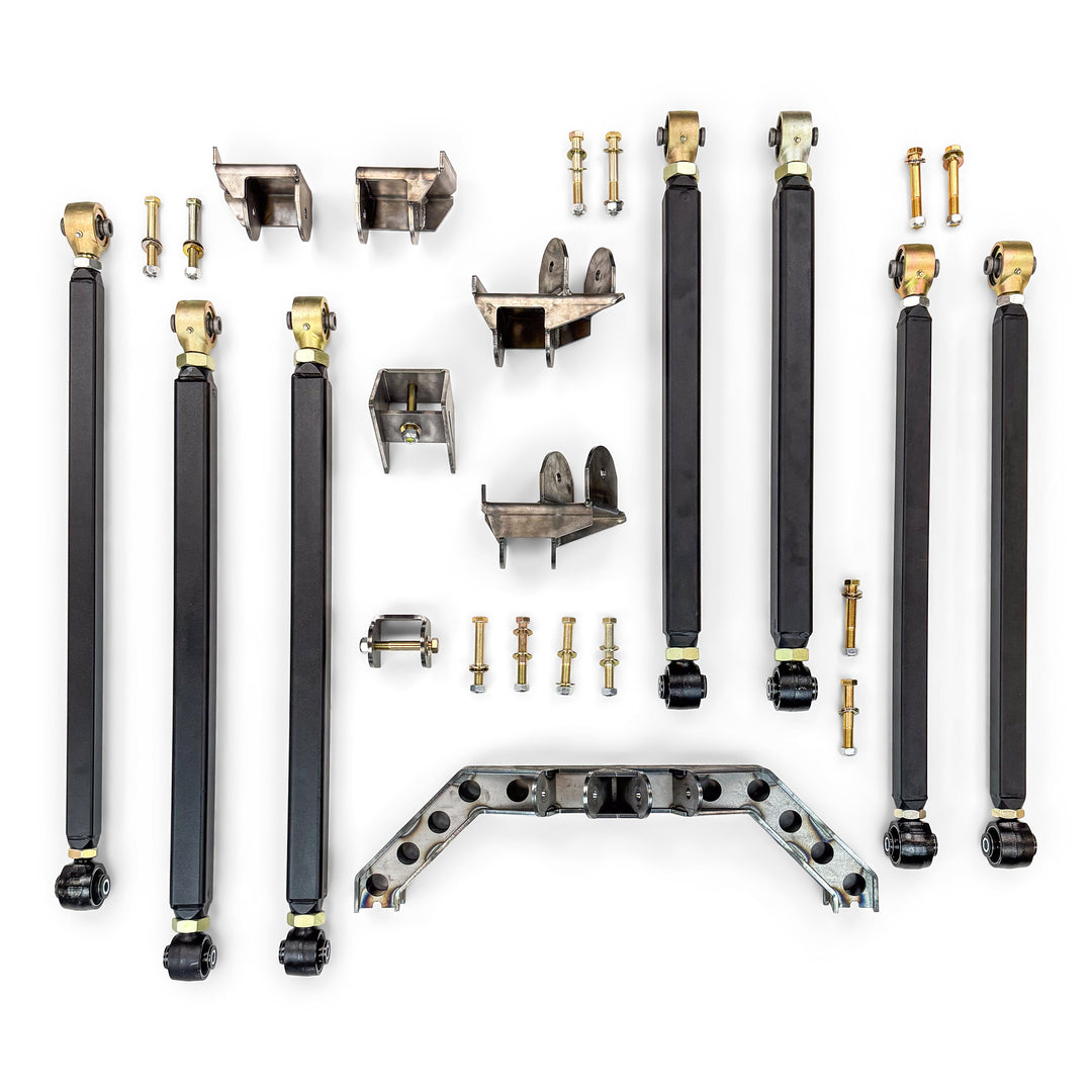 Clayton Off Road Jeep Wrangler Pro Series 3 Link Long Arm Upgrade Kit 1997-2006 TJ