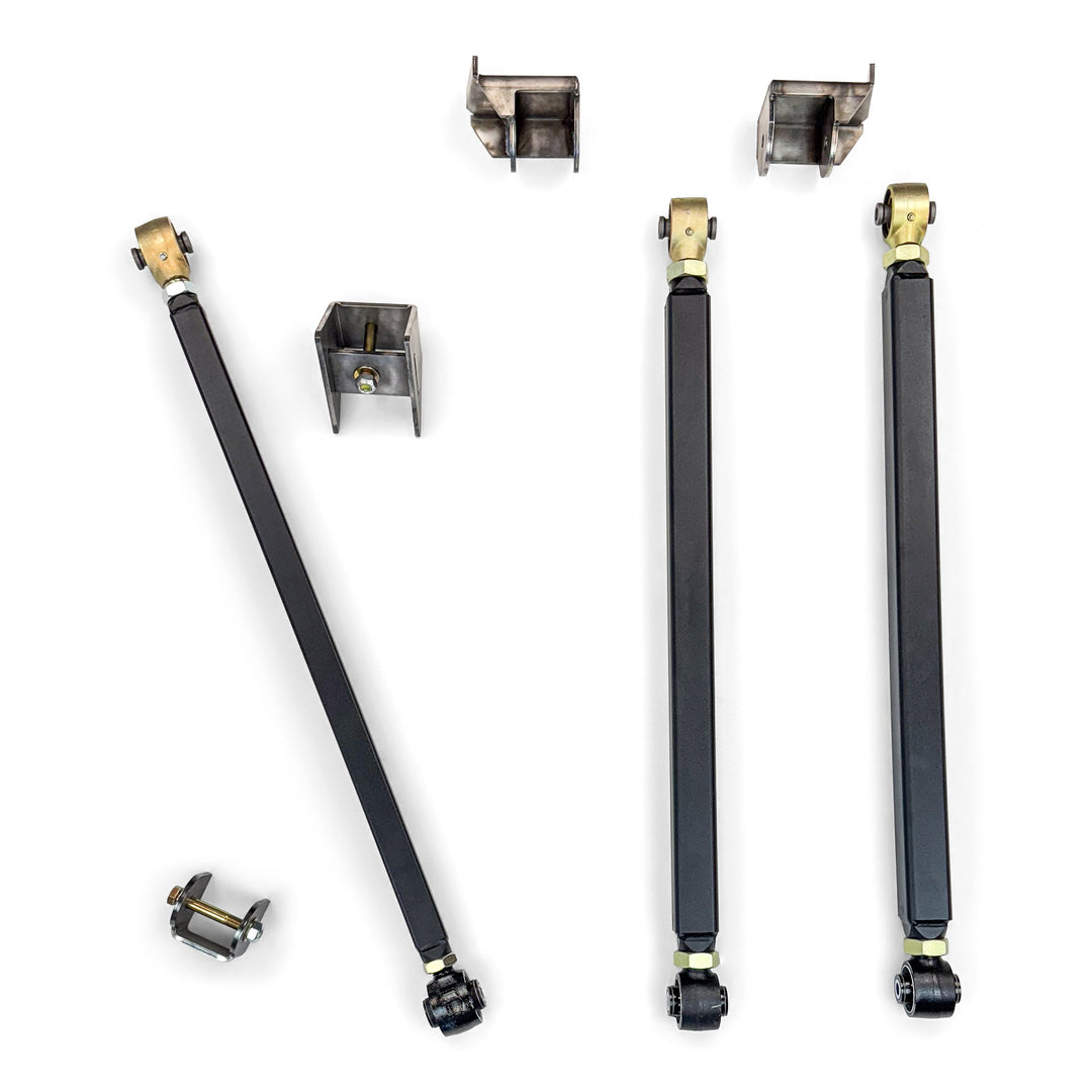 Clayton Off Road Jeep Wrangler Pro Series 3 Link Front Upgrade Kit 1997-2006 TJ
