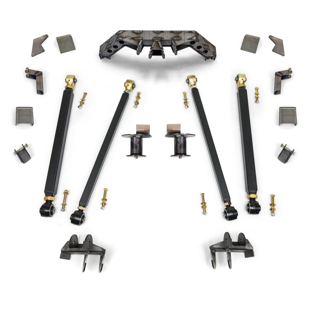 Clayton Off Road Jeep Wrangler Pro Series Rear Long Arm Upgrade Kit W/5 Inch Stretch 1997-2006 TJ