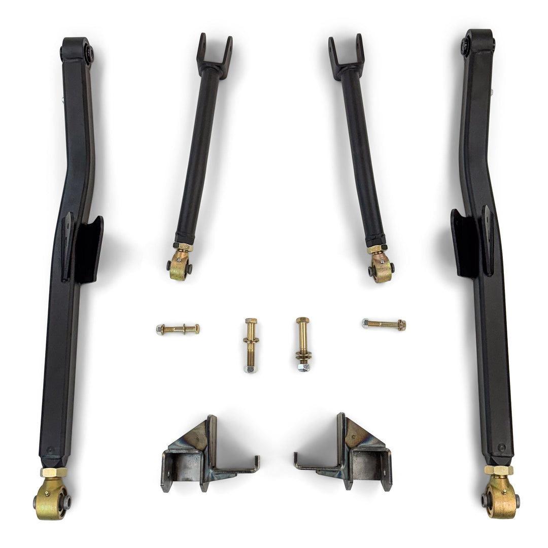 Clayton Off Road Jeep Premium FRONT Long Arm Upgrade Kit 3.6-V6/2.0-I4 2018+, JL/JT