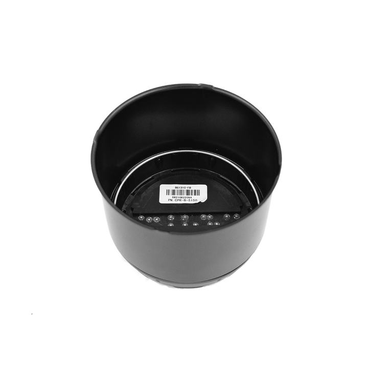 Raceline 2 Piece Black Push Through Cap 5.150 Bore 8x6.5 8x170 CPR-B-5150
