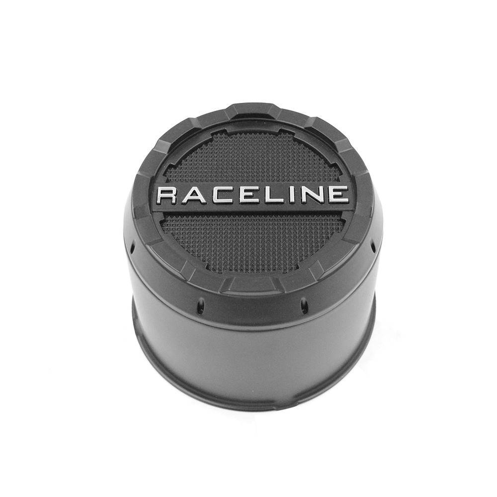 Raceline 2 Piece Black Push Through Cap 5.150 Bore 8x6.5 8x170 CPR-B-5150