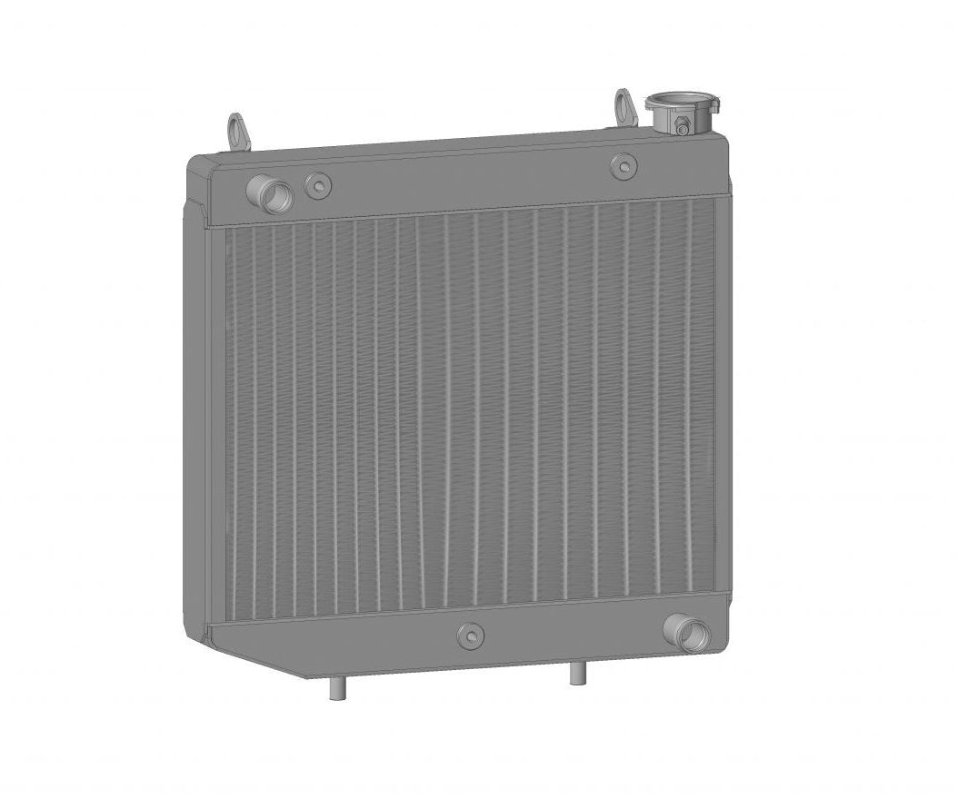 C&R Honda TRX450R/ER 2004+ ATV OEM Replacement Radiator CR-UC-PPR008B