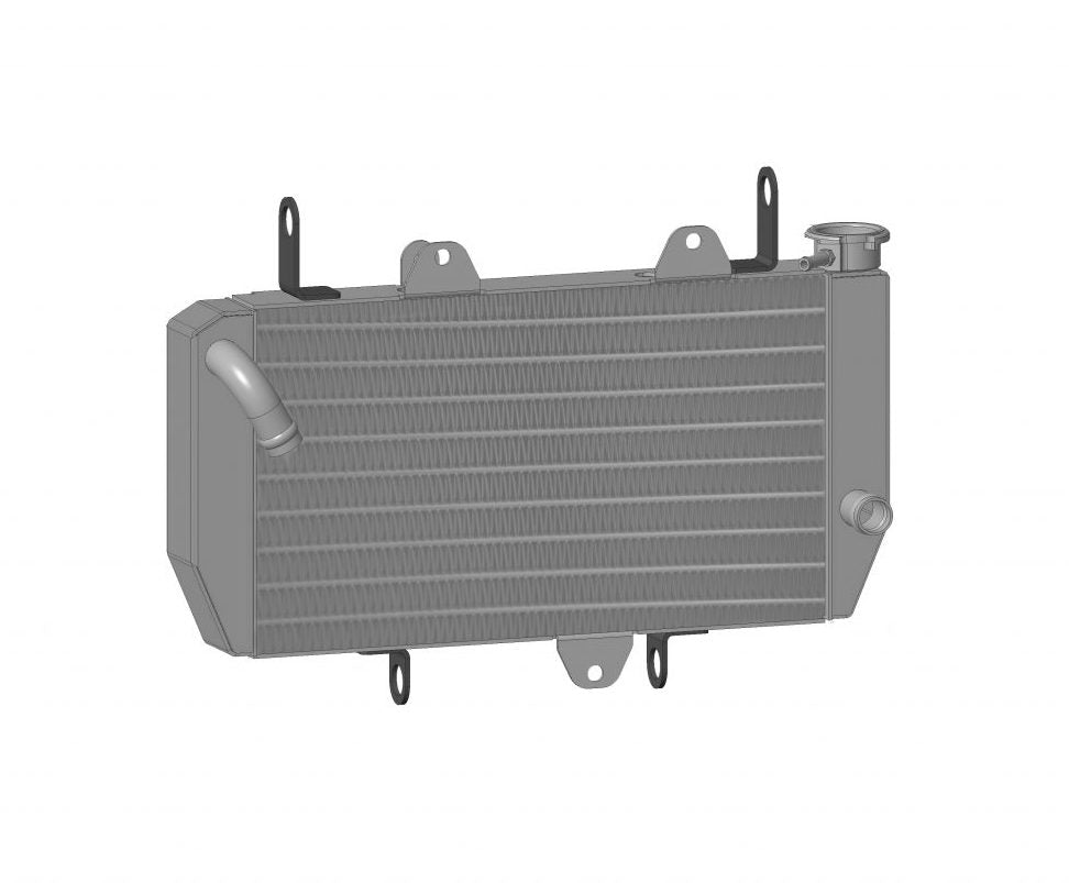 C&R Yamaha YFZ450R 2009+ EFI Radiator CR-UC-PPR009B