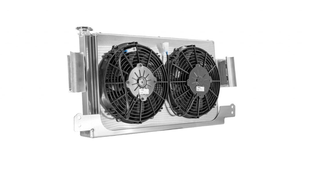 C&R Polaris RZR 1000xp Rear-Mount Race Radiator CR-UC-PPR012B