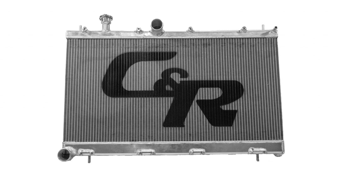 C&R Subaru 2008-2014 WRX / 2008-2019 STI Radiator for use w/ OEM fans CR-UC-PPR045A