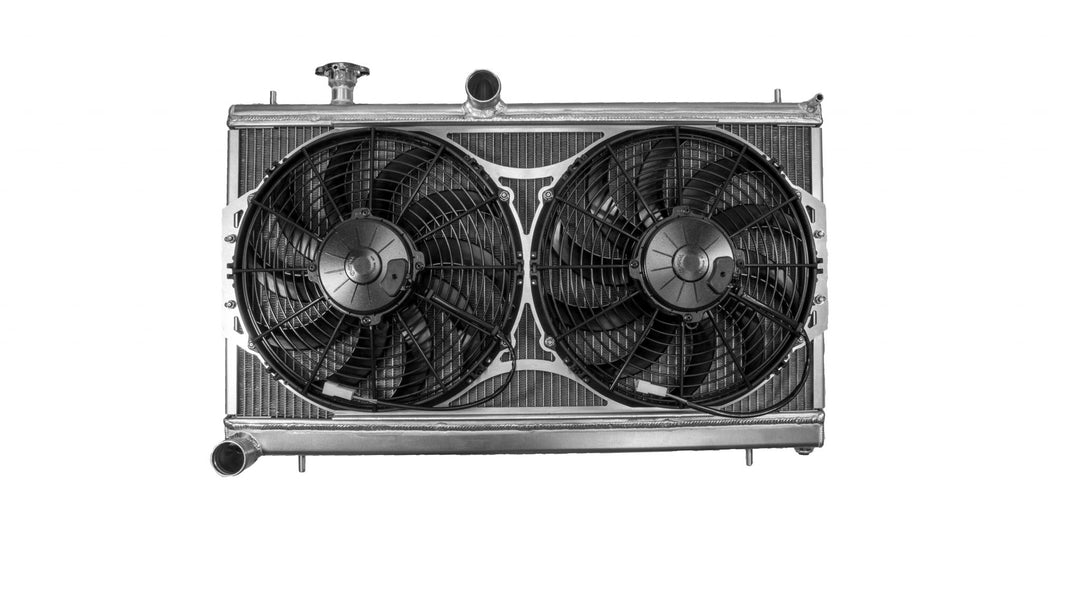 C&R Subaru WRX 08-14/STI 08- Radiator w/ Dual 12" Fans CR-UC-RPR002C
