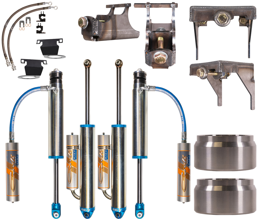 Carli 2013-2025 Ram 3500 Diesel Tuned King 3.0" RR Front and PB Rear Shock Package with Mounts & Hardware 3.25" Lift