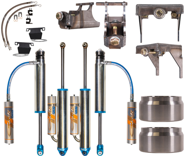 Carli 2013-2025 Ram 3500 Diesel Tuned King 3.0" RR Front and PB Rear Shock Package with Mounts & Hardware 3.25" Lift