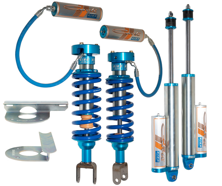 Carli 2019-2024 Ram 1500 Tuned King 2.5" RR CO PB Front & Rear Shock Package with Reservoir Mounts