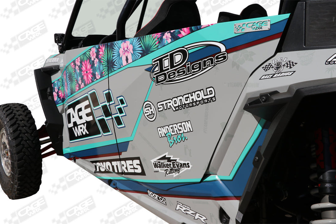 Cagewrx Polaris RZR Aluminum Doors XP4 1000 / XP4 Turbo / Turbo S4 (2015-2023) | image 5