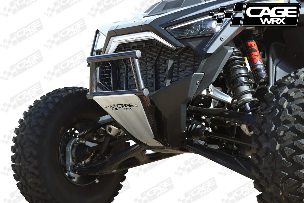 CageWrx RZR Pro R / Turbo R Front Bumper Assembled - Skinny Pedal Racing
