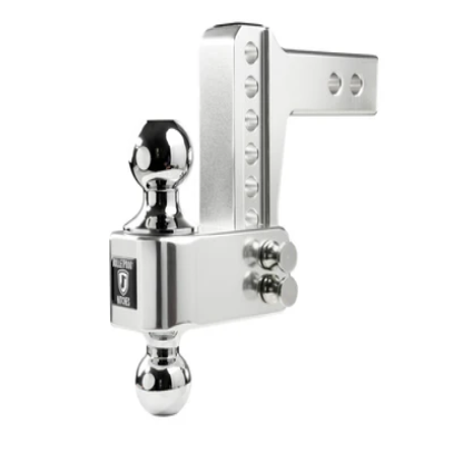BulletProof 2.0" Aluminum Medium Duty 2" Drop/Rise Hitch | SKU AL202