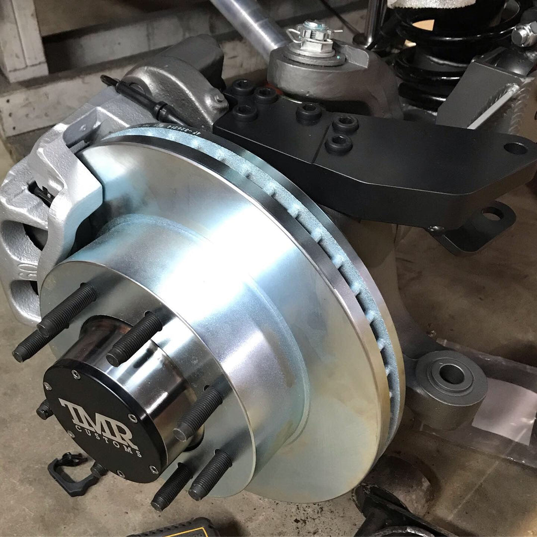 TMR Customs 05+ FORD Dana 60 Drive Flange Kit - 35 Spline - Black