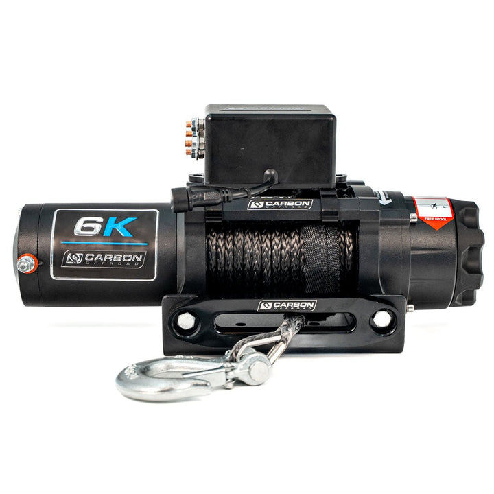 Carbon Offroad 6000lb ATV - Small 4X4 Winch