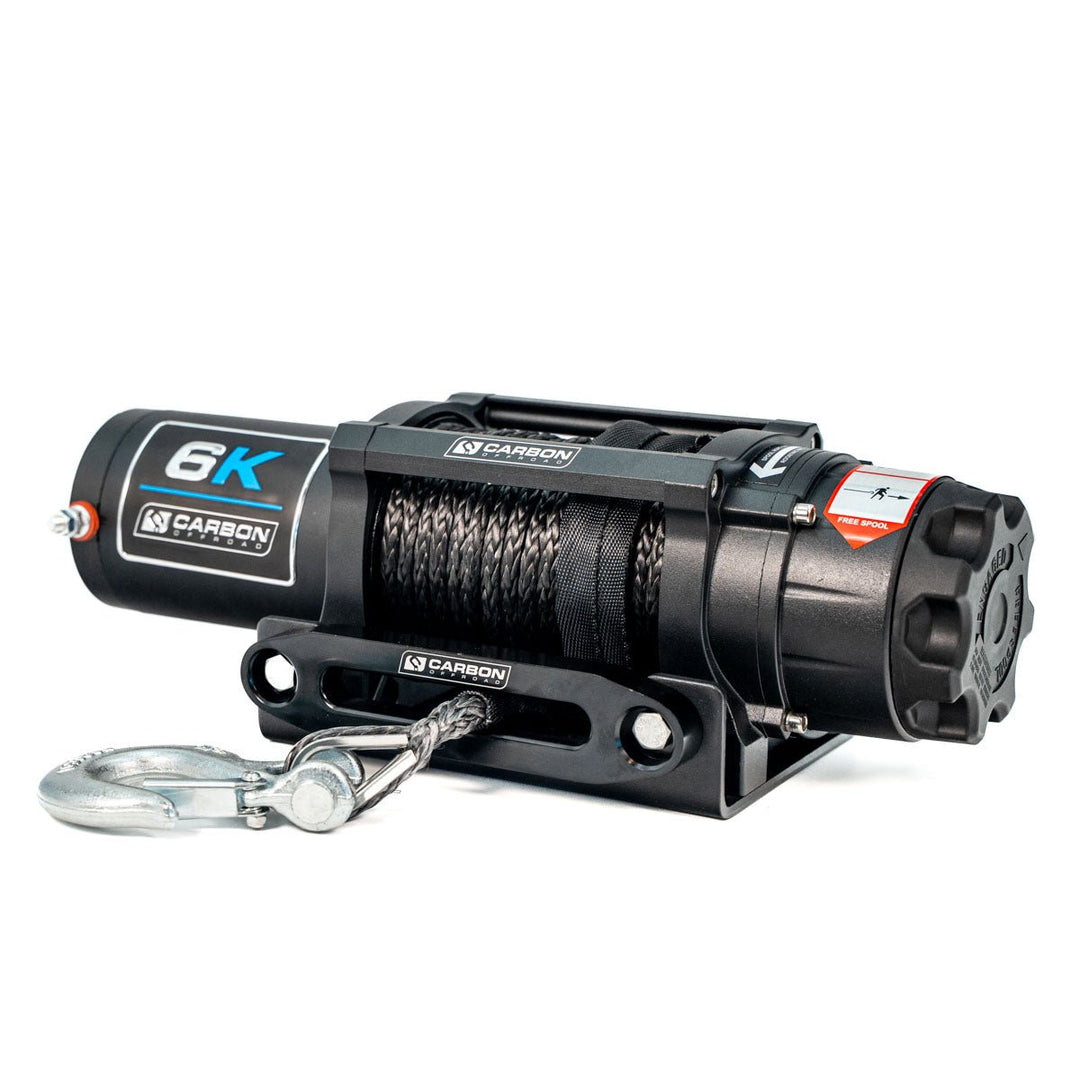 Carbon Offroad 6000lb ATV - Small 4X4 Winch