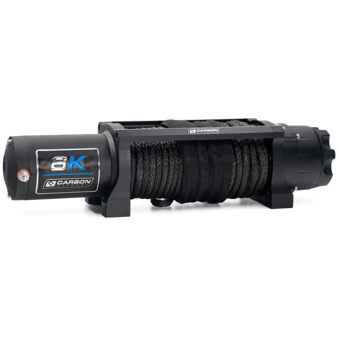 Carbon Offroad Long Drum 6000lb ATV - Small 4X4 Winch