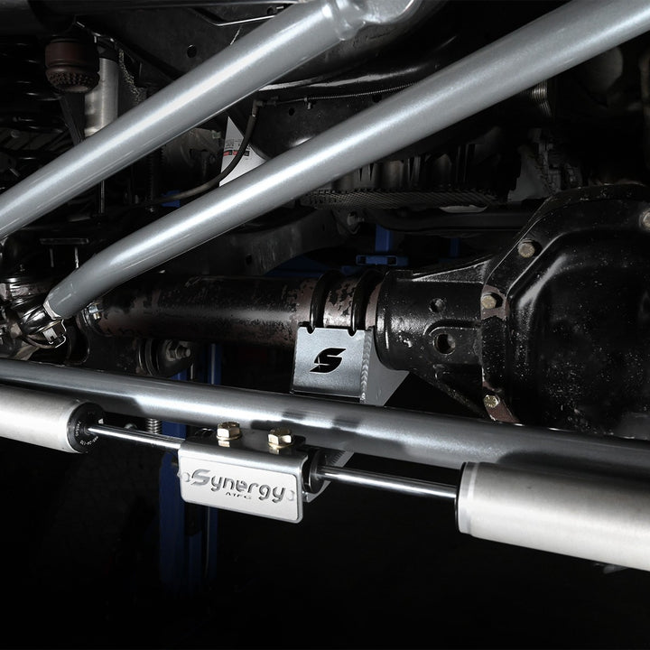 2005+ Ford Super Duty F-250/F350 Dual Steering Stabilizer Bracket Synergy MFG | SKU 8610-01