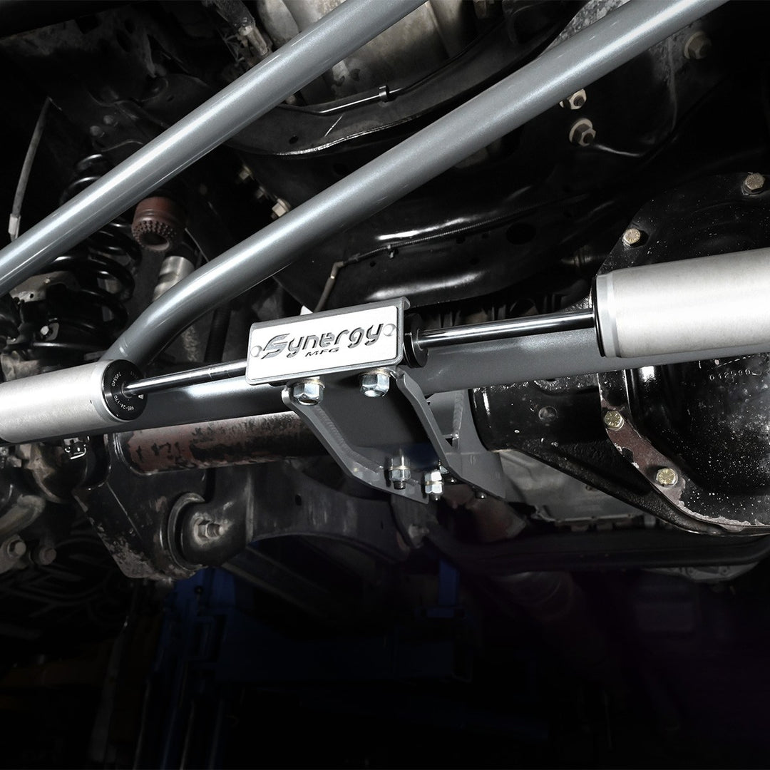 2005+ Ford Super Duty F-250/F350 Dual Steering Stabilizer Bracket Synergy MFG | SKU 8610-01