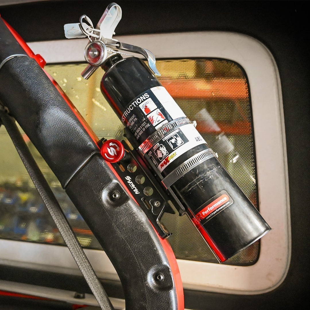 Quick Release Fire Extinguisher Mount Synergy MFG | SKU 4029-01