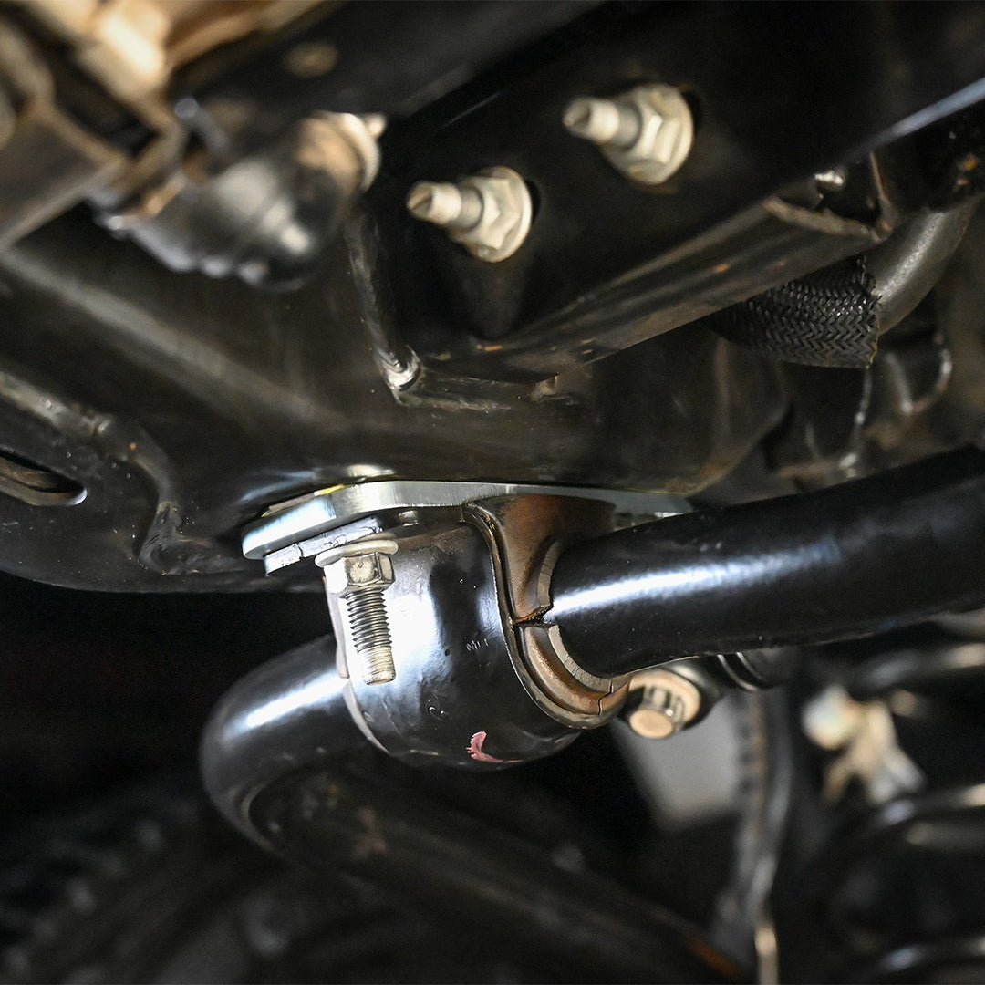 Ford Super Duty F-450/F-550/F-600 Frame Side Stabilizer Relocation kit Synergy MFG | SKU 7614-01