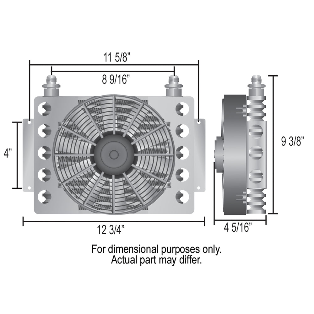 Derale Atomic‑Cool Extreme 15‑Row Remote Transmission Cooler Kit – PN 15950