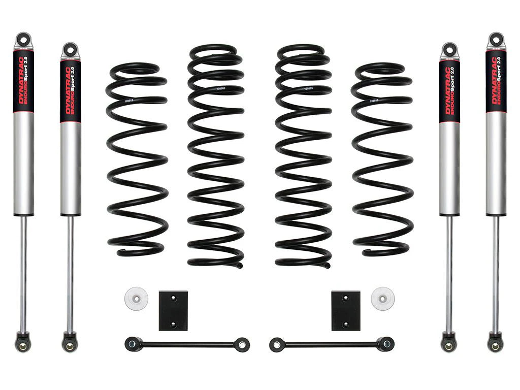 Dynatrac EnduroSport 2 inch Suspension Lift Kit System 1 for the 2018 and Newer Jeep Wrangler JL - JL20-1X5310-L1 - Skinny Pedal Racing