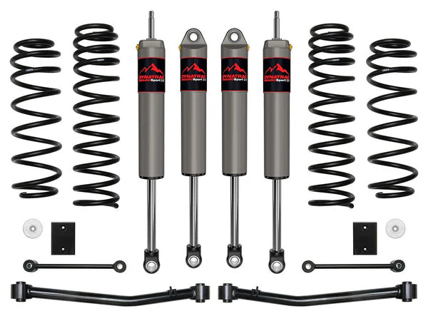 Dynatrac EnduroSport 2 inch Suspension Lift Kit System 4 for the 2018 and Newer Jeep Wrangler JL - JL20-1X5310-L4