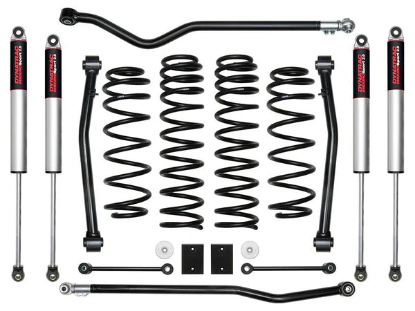 Dynatrac EnduroSport 3 inch Suspension Lift Kit System 3 for the 2018 and Newer Jeep Wrangler JL - JL30-1X5310-L3 - Skinny Pedal Racing
