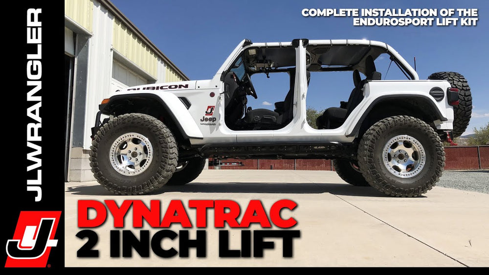 Dynatrac EnduroSport 2 inch Suspension Lift Kit System 2 for the 2018 and Newer Jeep Wrangler JL - JL20-1X5310-L2