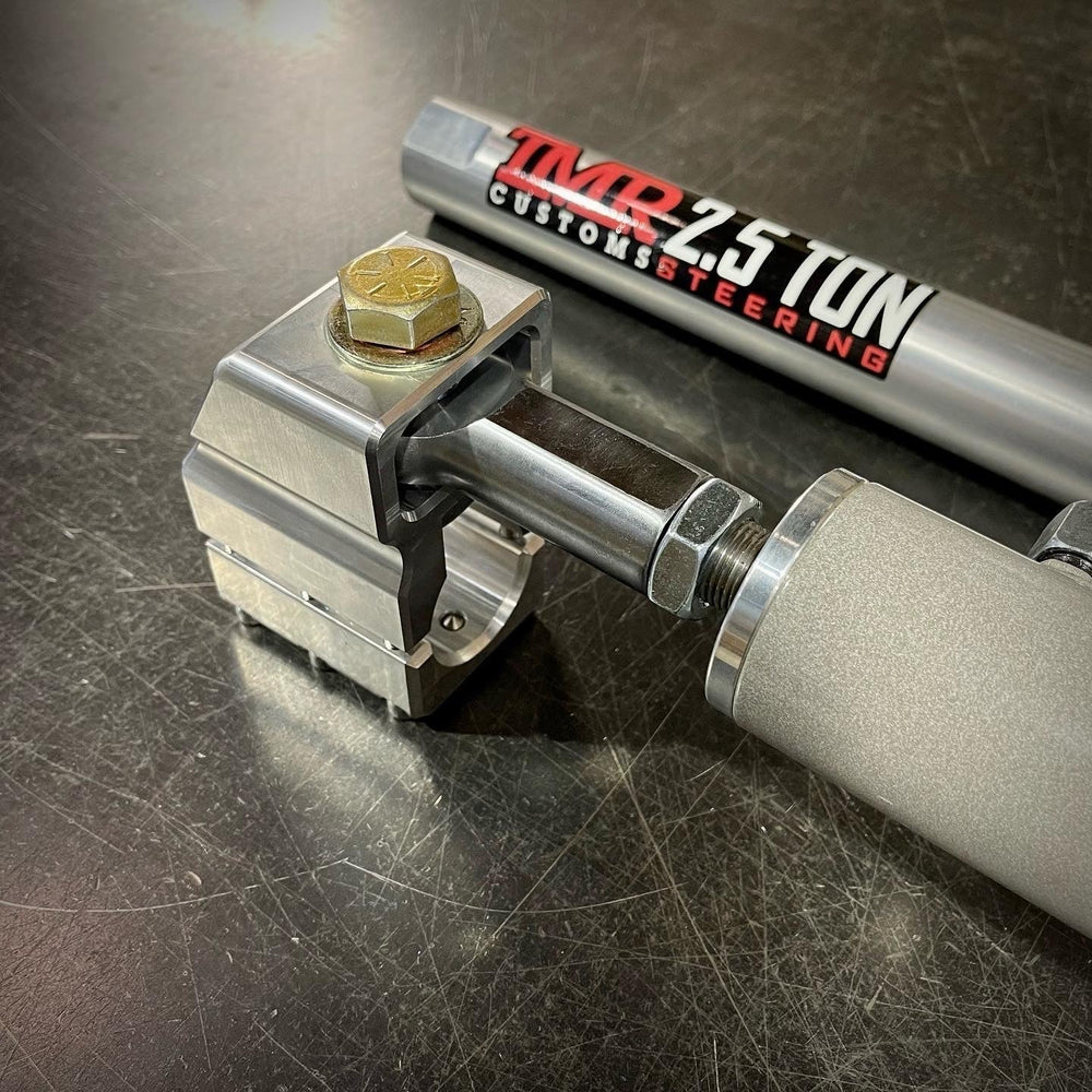 TMR Customs Double Shear Tie Rod Clamp - Hydraulic Assist