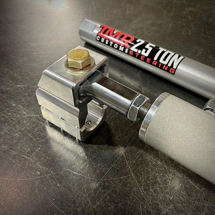 TMR Customs Double Shear Tie Rod Clamp - Hydraulic Assist
