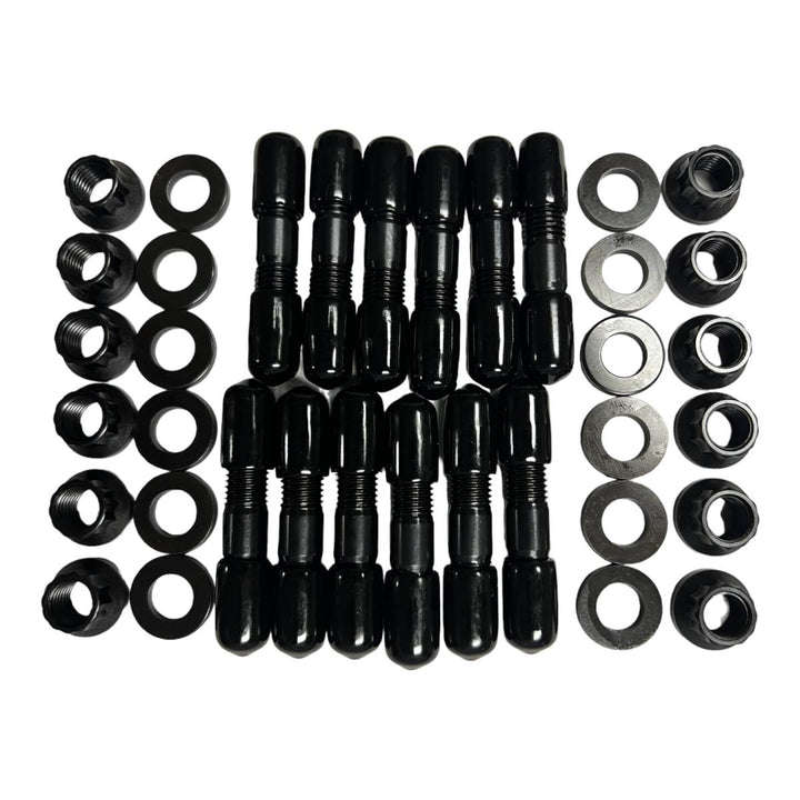Heavy Duty Exhaust Manifold Stud Kit for Dodge/Ram (1994-20) 5.9L and 6.7L Cummins Diesel (Black Oxide) Gator Fasteners | SKU EMSK5967C-BLK-JDZH