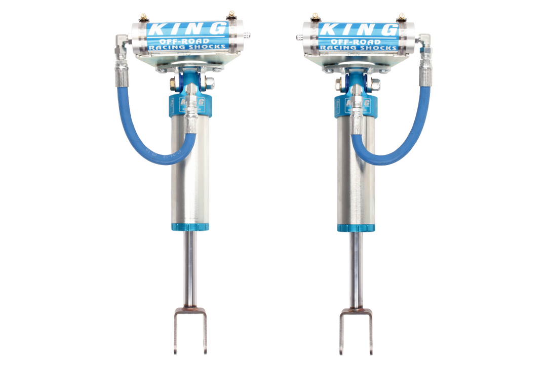 King Shocks 2.5 Front Shocks, 1.5in Lift Max, 2011+ Silverado/Sierra HD 25001-302 | SKU 25001-302