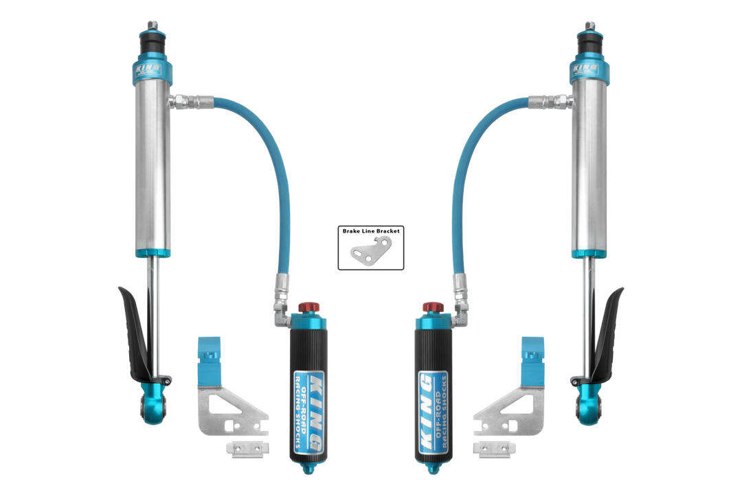 King Shocks 2.5 Rear Shocks w/ Adjuster, 2022+ Toyota Tundra 25001-397A | SKU 25001-397A