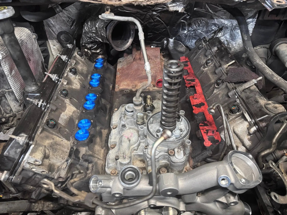 Ford 6.0 Head Port Blockoff - Skinny Pedal Racing