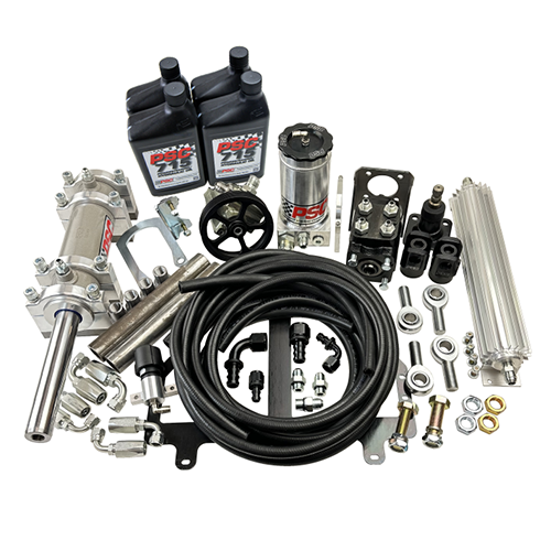 PSC Full Hydraulic Steering Kit Wrangler TJ 4L 1997-2006 Over 40" Tires FHK400TJ | SKU FHK400TJ