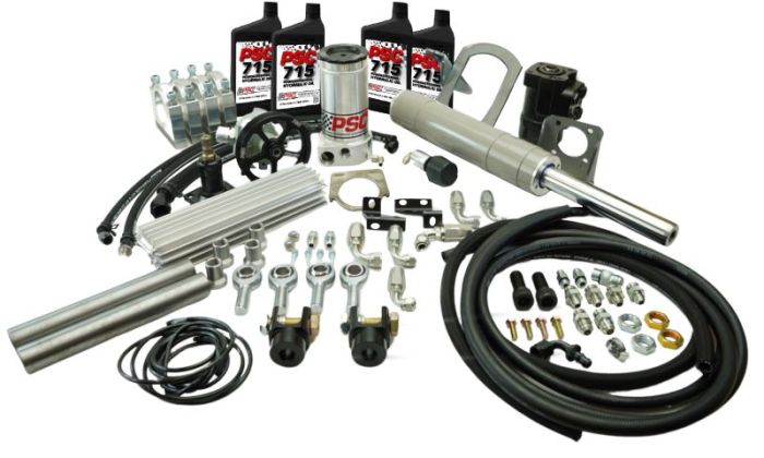 PSC Full Hydraulic Steering Kit Jeep XJ 4L (1996-2001) Over 40" Tires FHK400XJ2 | SKU FHK400XJ2