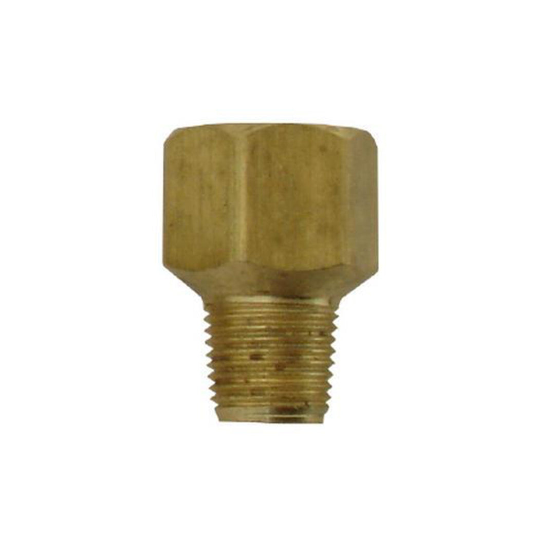 1/8" MPT x 1/4" FPT Brass Adapter - Skinny Pedal Racing