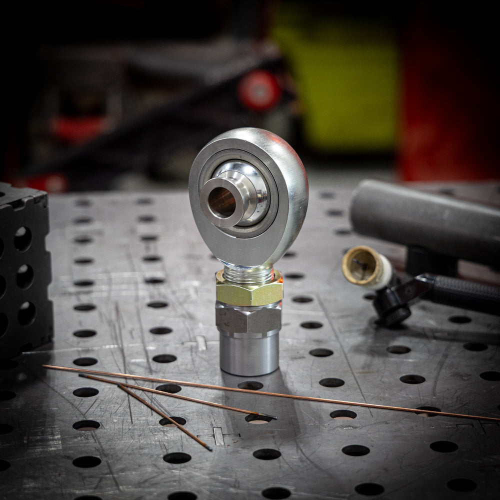 TMR Customs 1-1/4” FK Rod End (Heim Joint) Package with Hex Tube Adapter